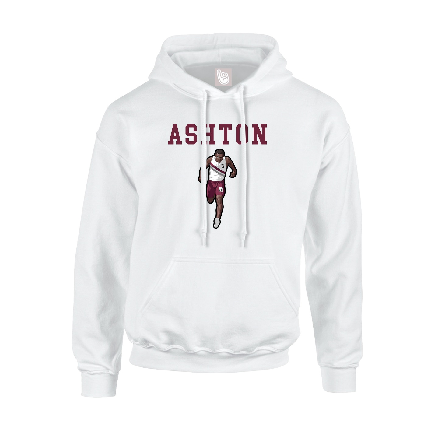 Hoodie — Shirsey in White