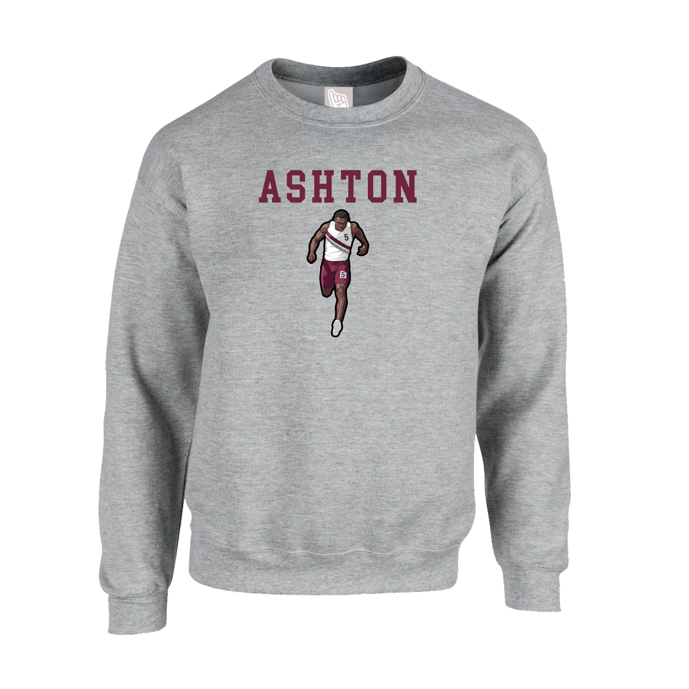 Fleece Crew — Shirsey in Grey