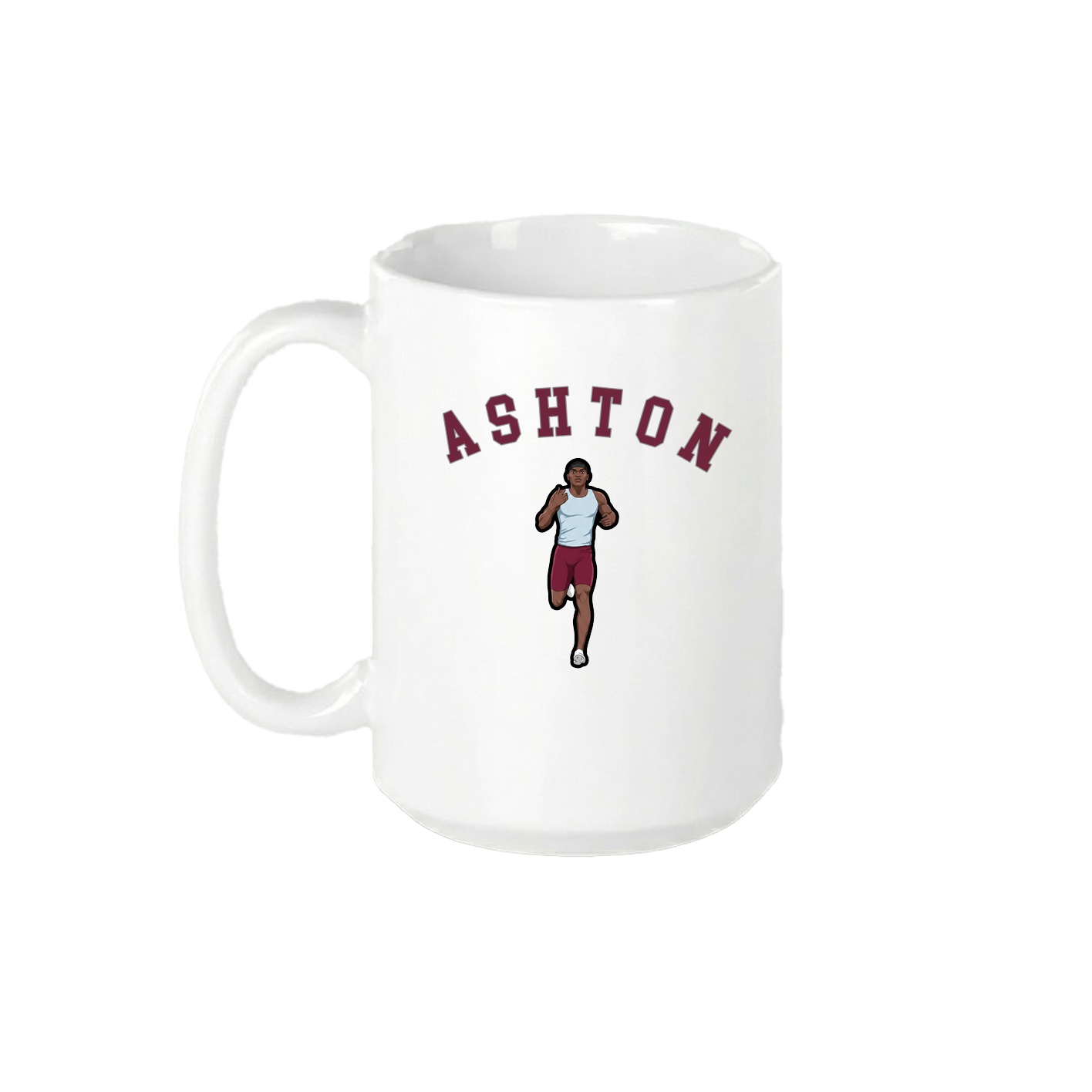 15oz Coffee Mug — Shirsey Arch in White