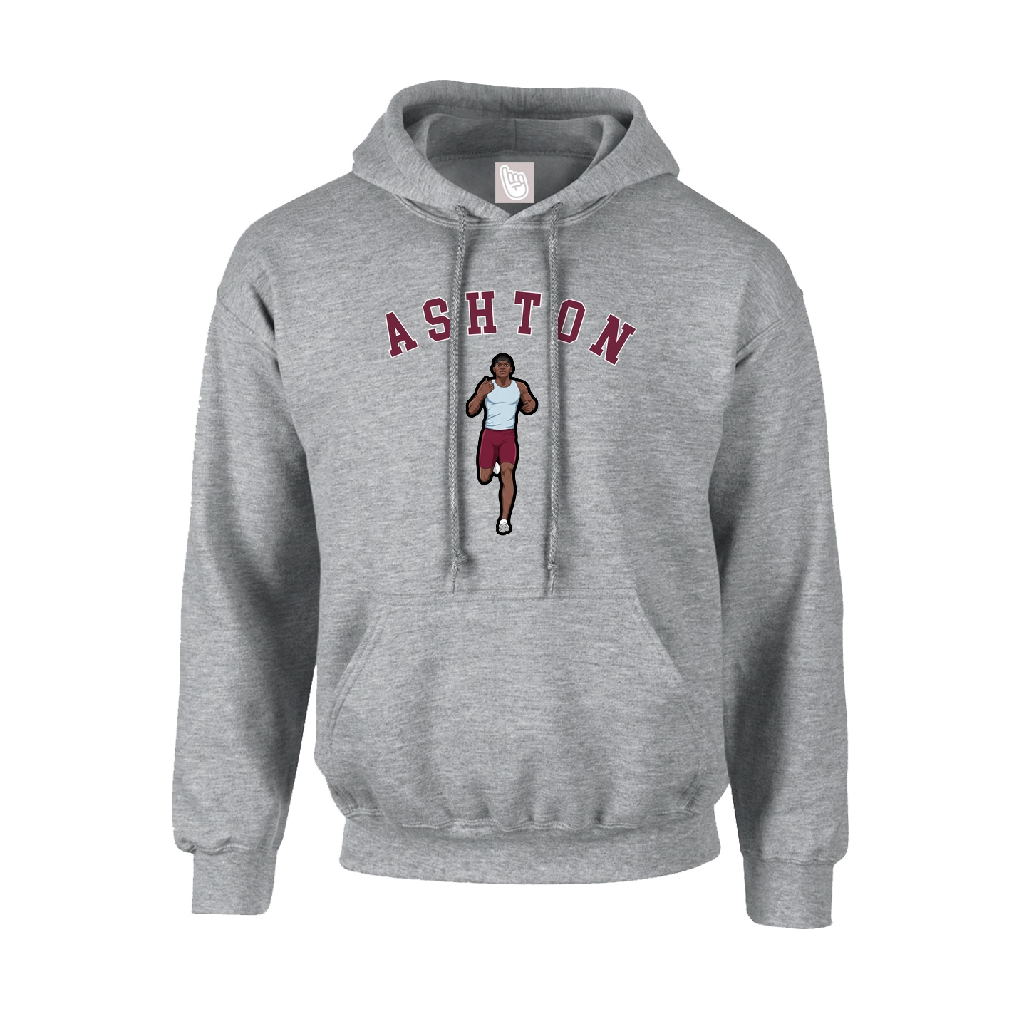 Youth Hoodie — Shirsey Arch in Grey