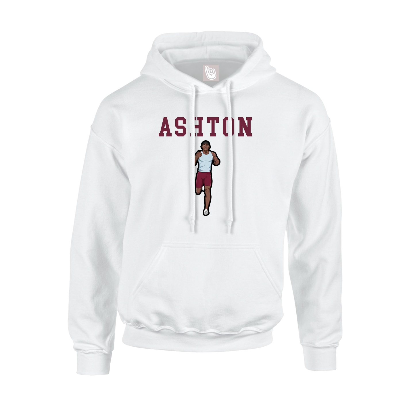 Hoodie — Shirsey in White