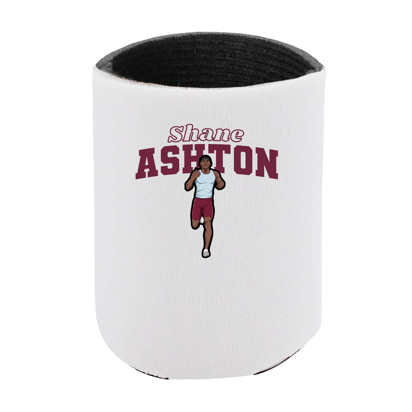 Can Holder — Name Arch in White