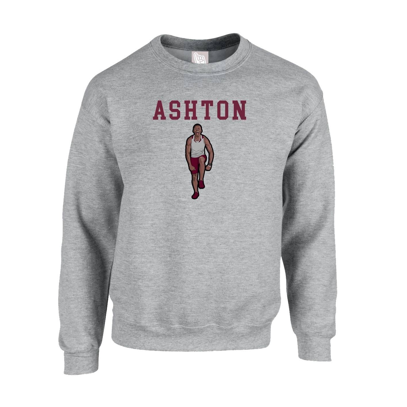 Fleece Crew — Shirsey in Grey