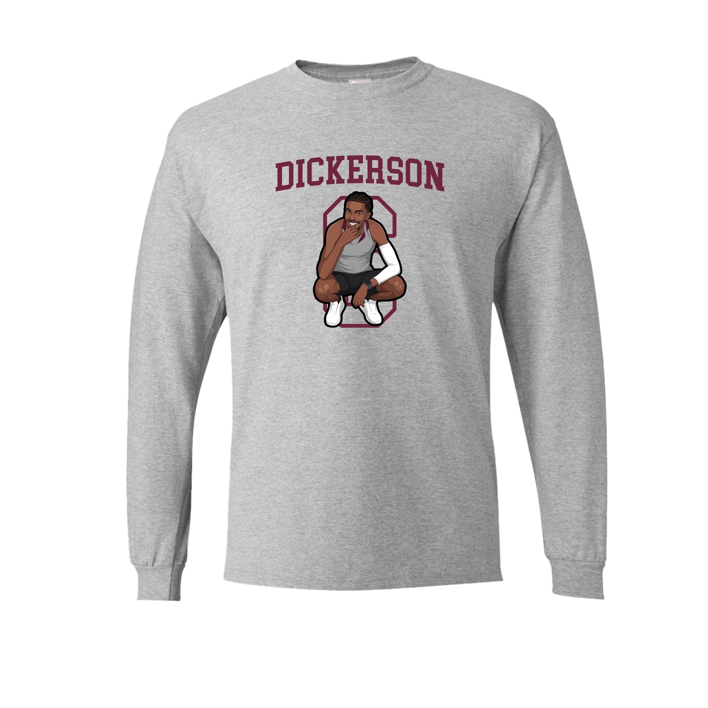 Long Sleeve Tee — Shirsey in Grey