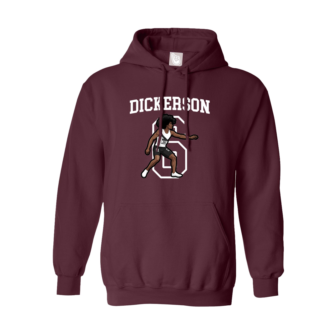 Youth Hoodie — Shirsey in Maroon