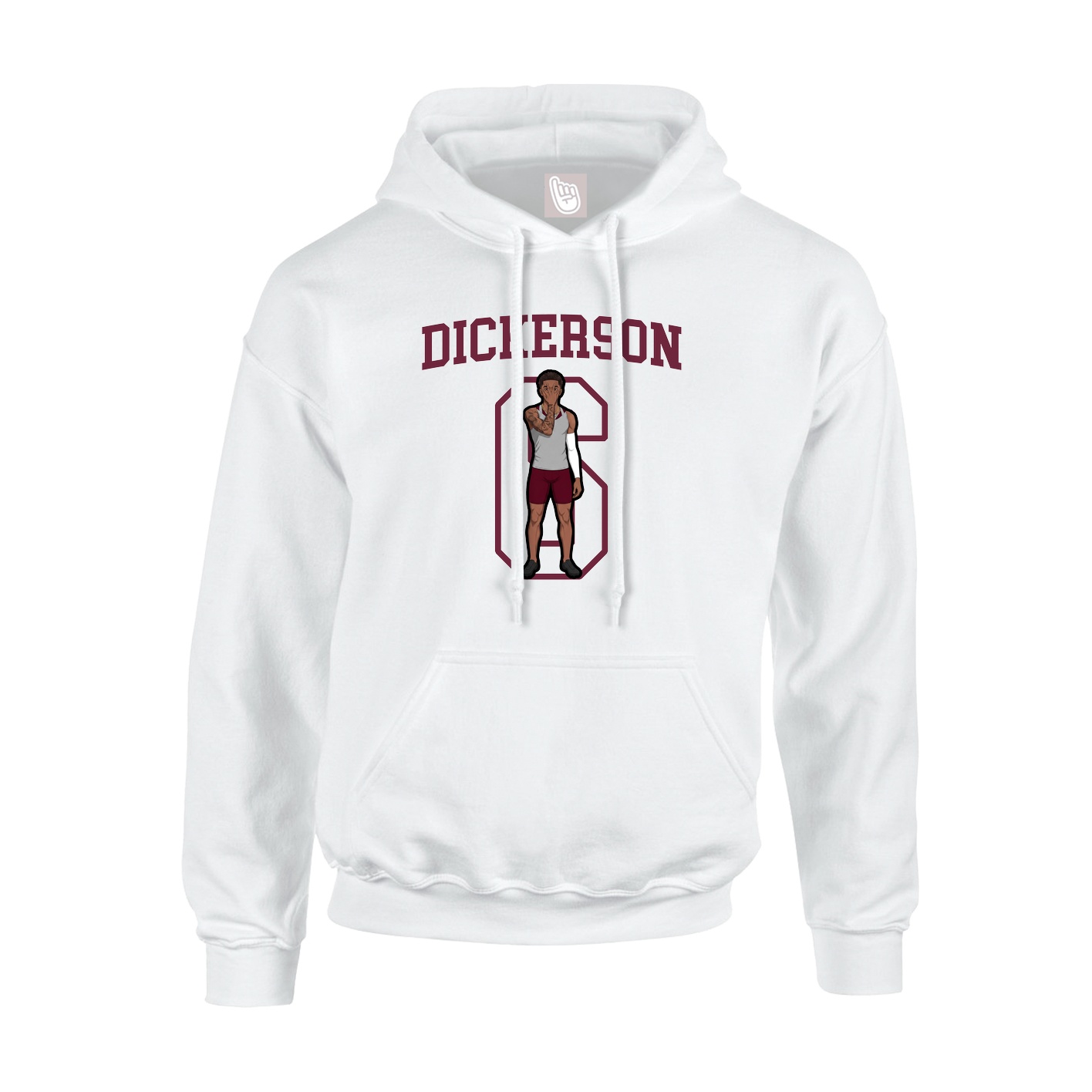 Youth Hoodie — Shirsey in White