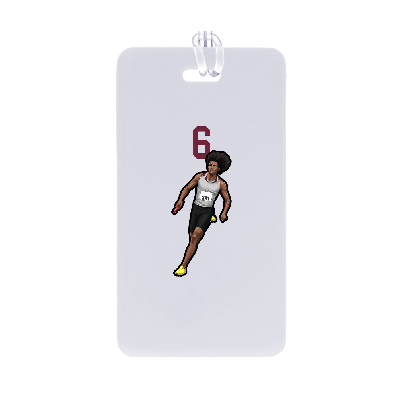Bag Tag — Number Top in Classic