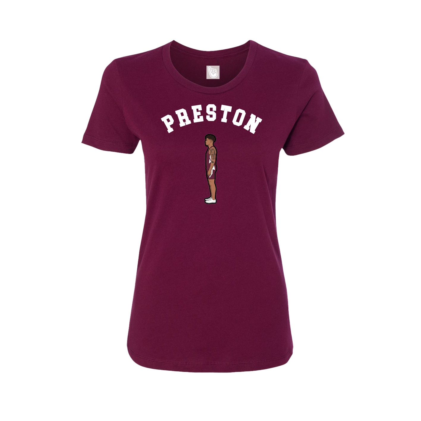 Womens Tee — Shirsey Arch in Maroon