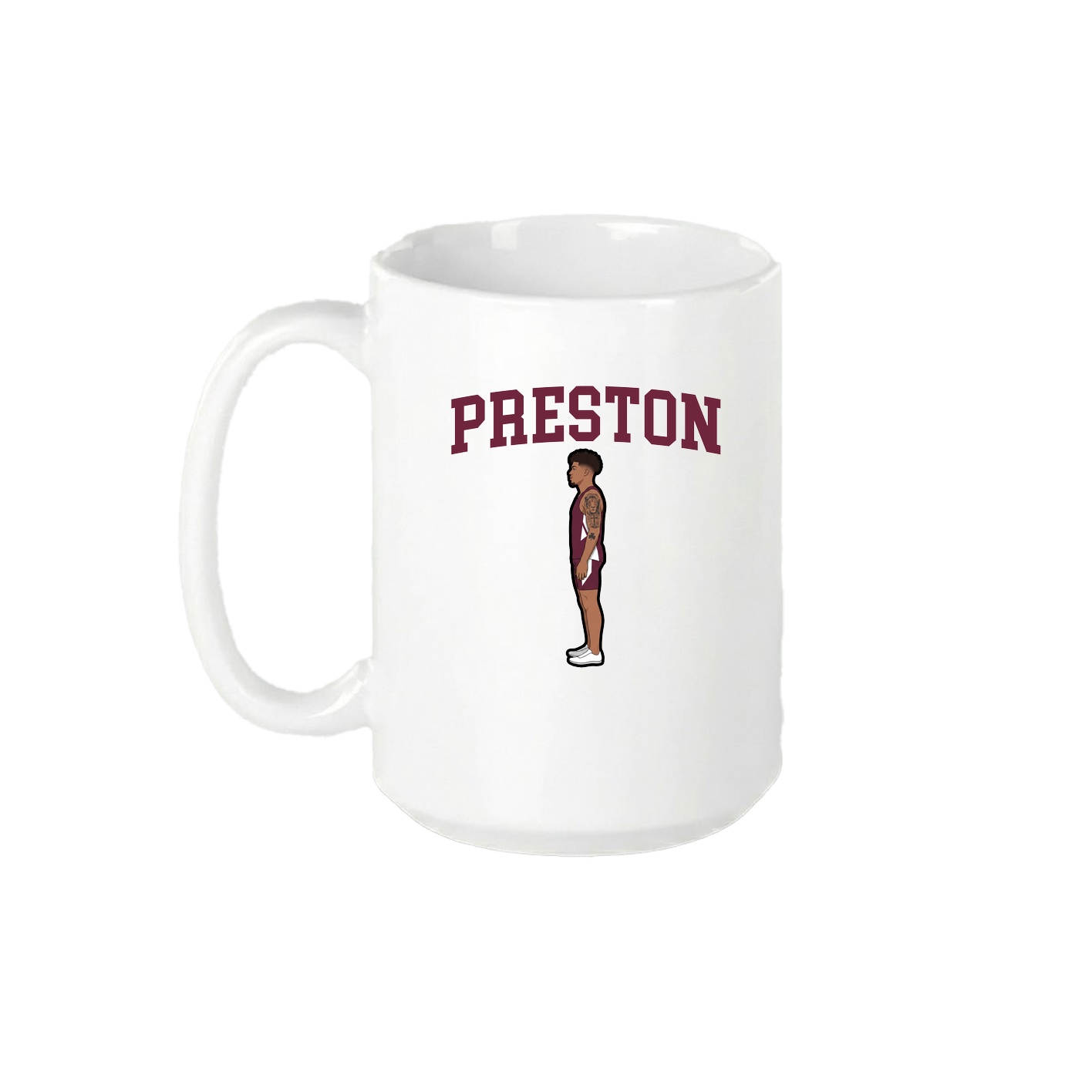 15oz Coffee Mug — Shirsey in White