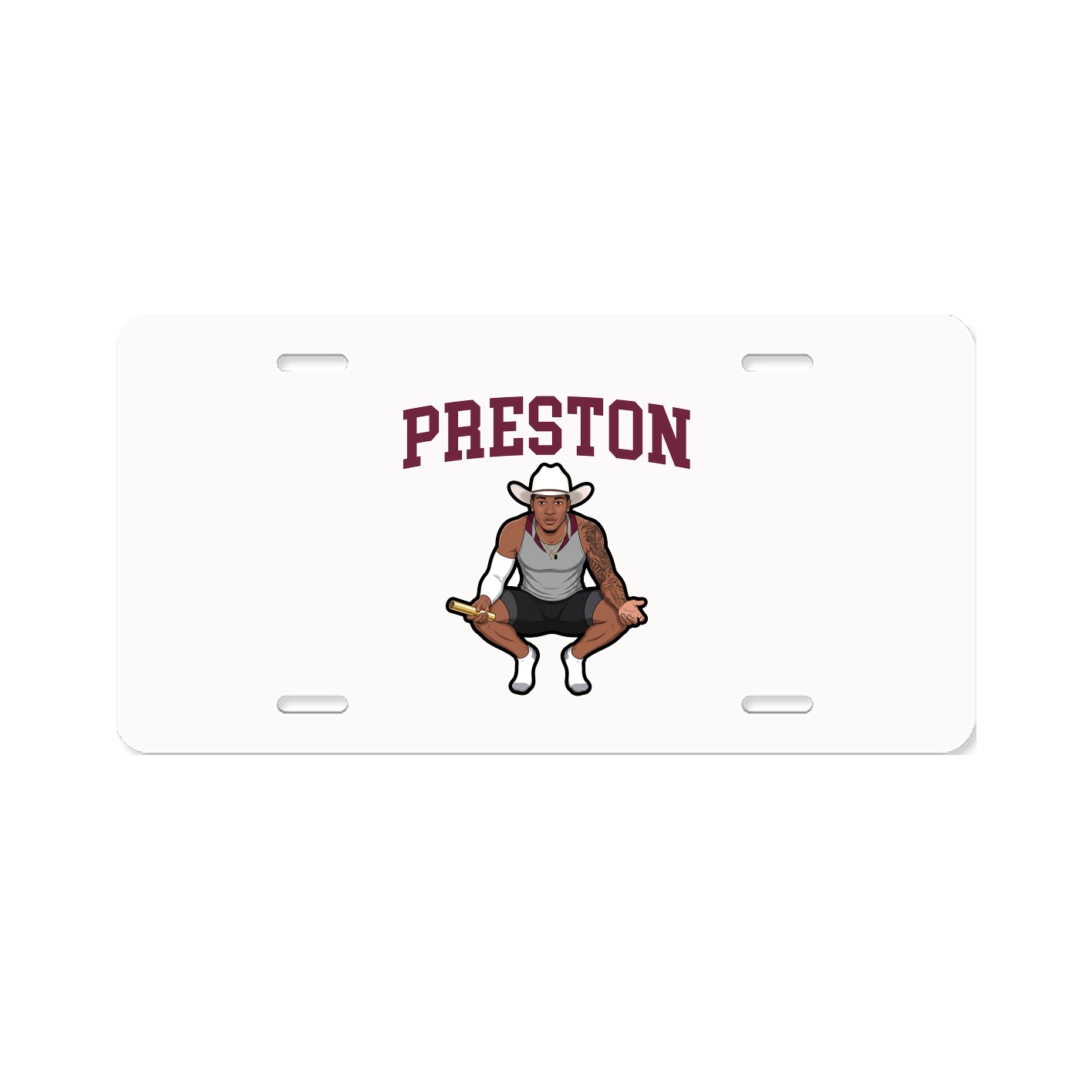 License Plate — Shirsey in Classic