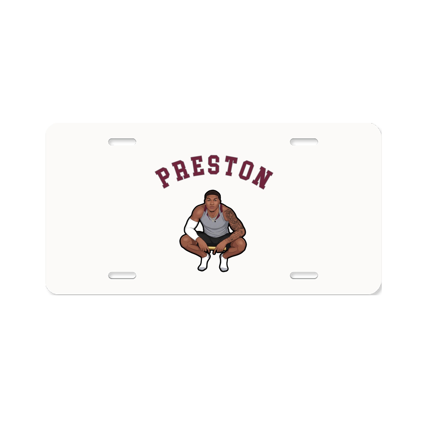 License Plate — Shirsey Arch in Classic