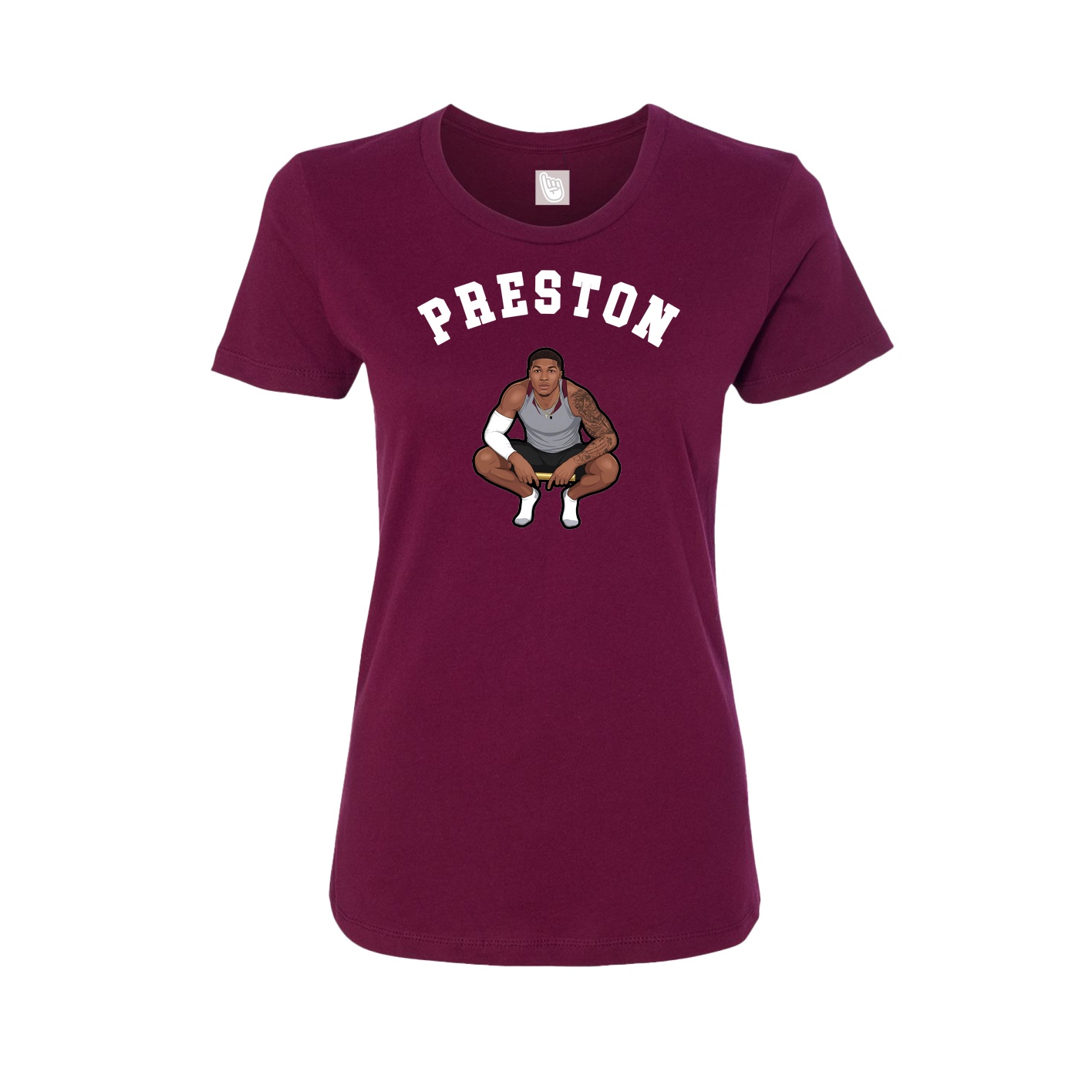 Womens Tee — Shirsey Arch in Maroon
