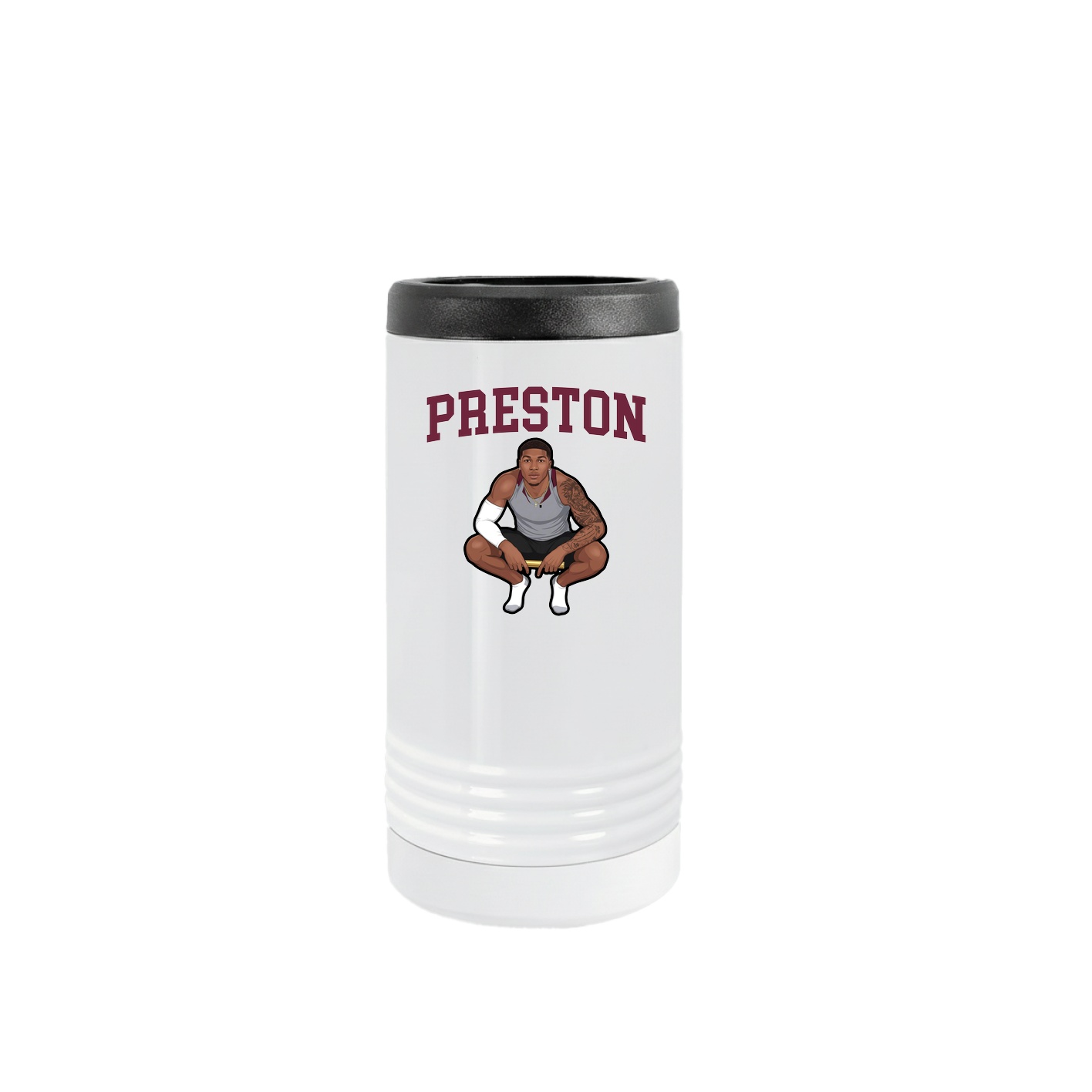 Slim Beverage Holder — Shirsey in White