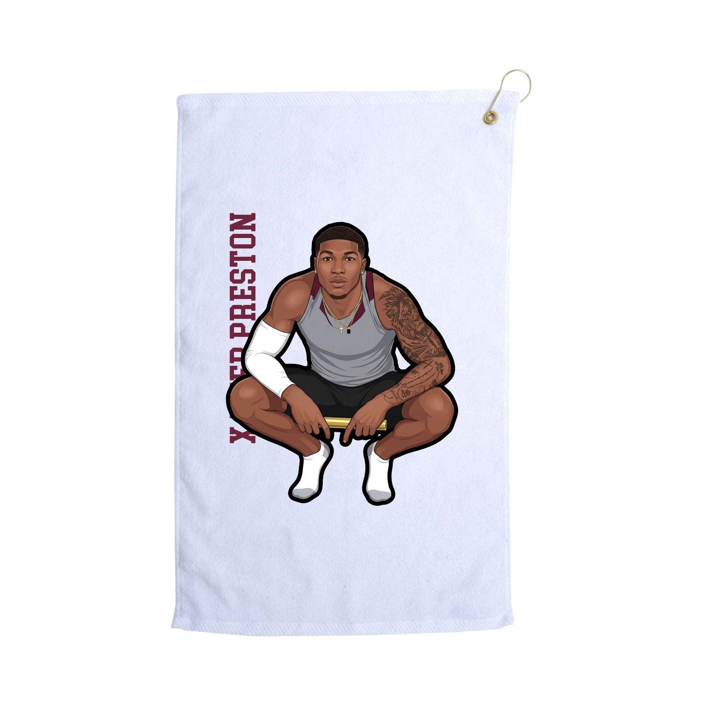 Terry Velour Golf Towel