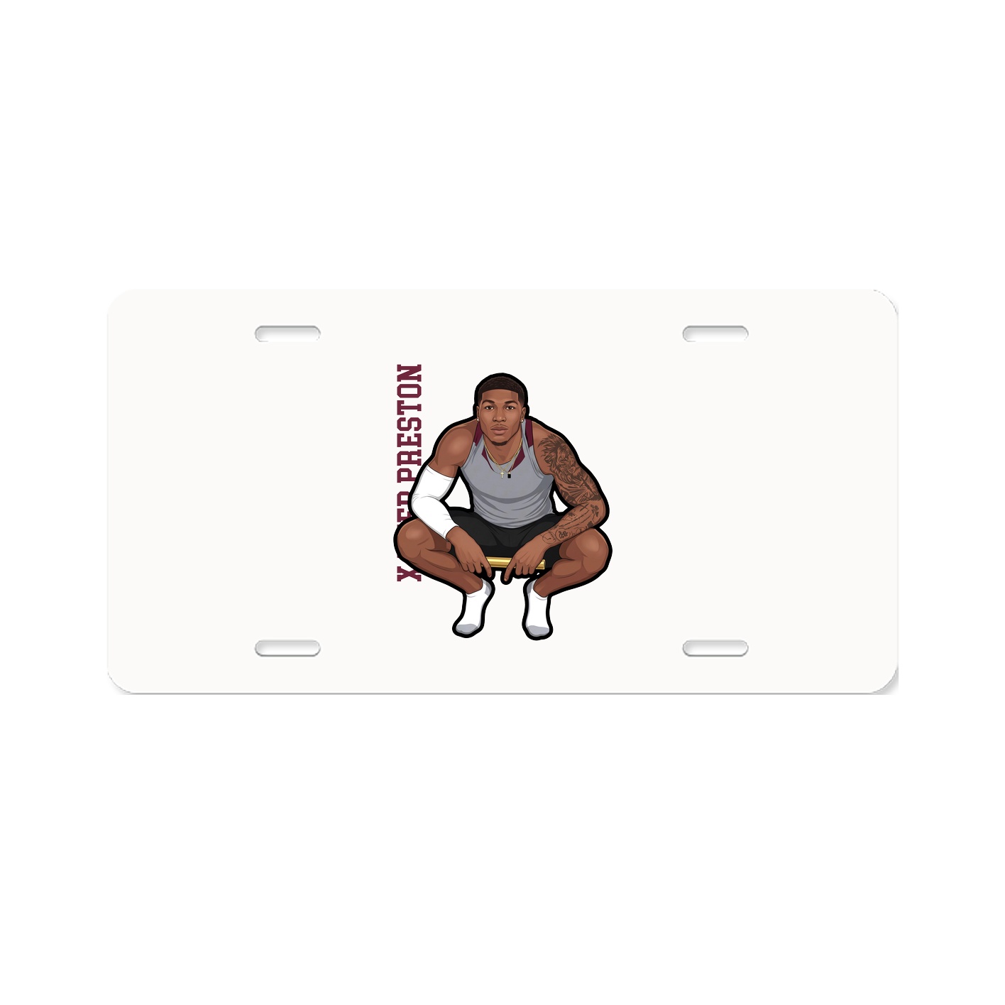 Aluminum License Plate