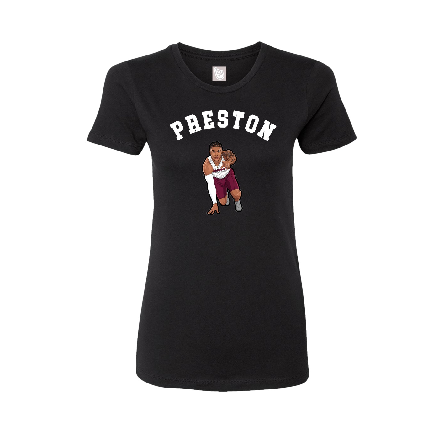 Womens Tee — Shirsey Arch in Black