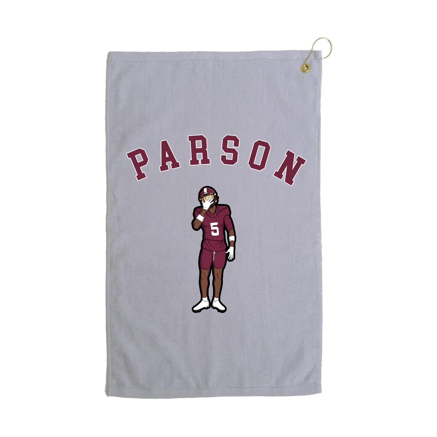 Golf Towel — Shirsey Arch in Grey