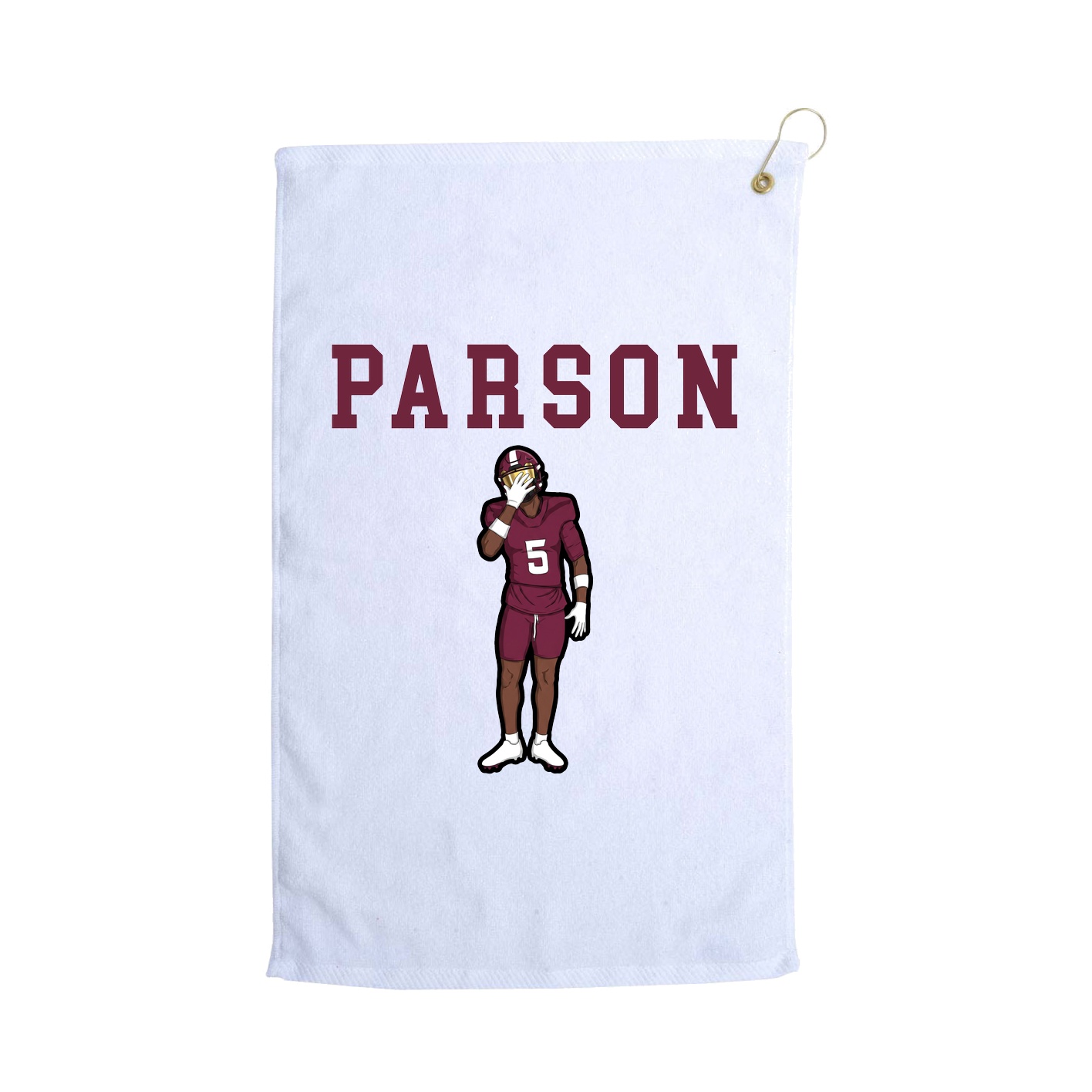 Golf Towel — Shirsey in White