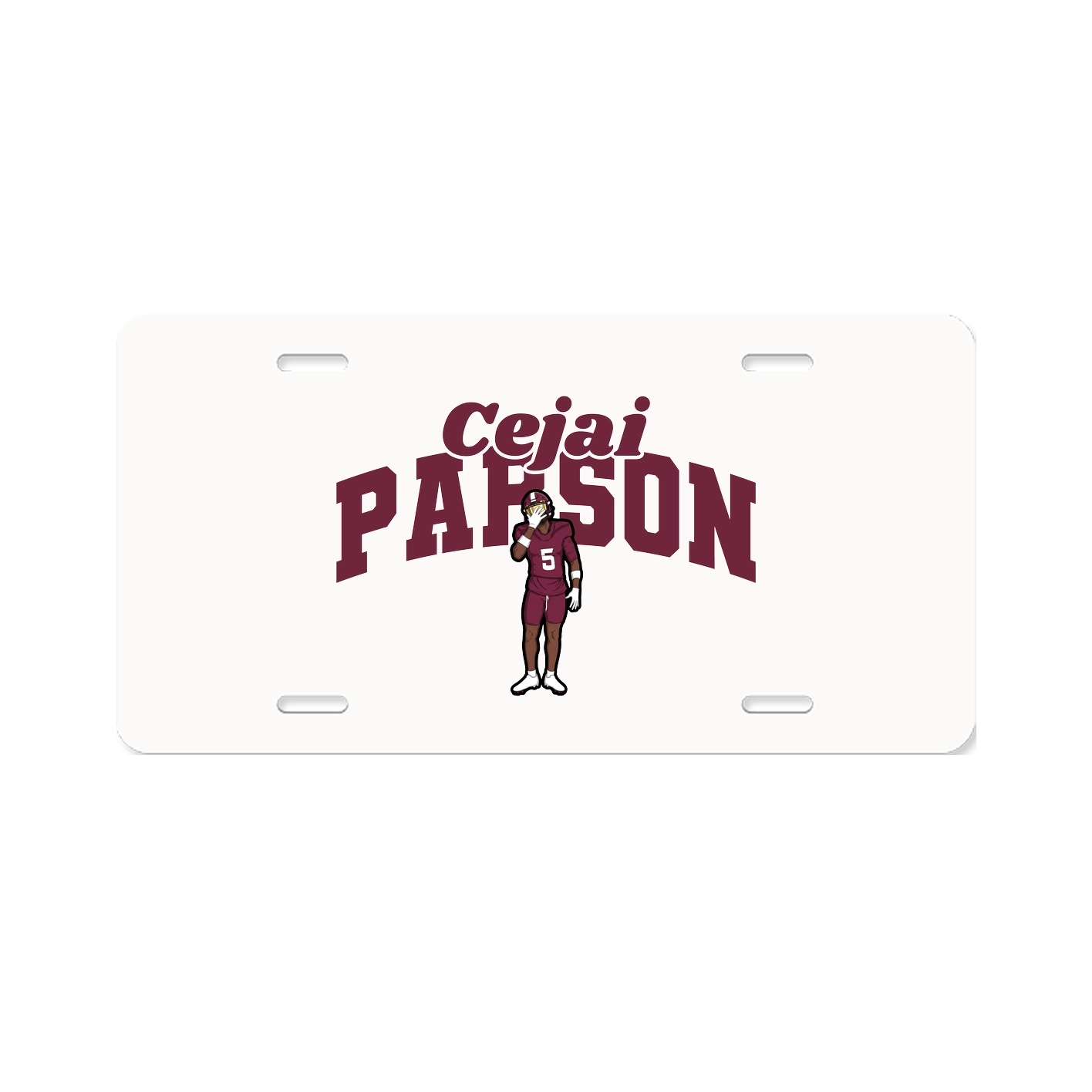 License Plate — Signature Arch in Classic