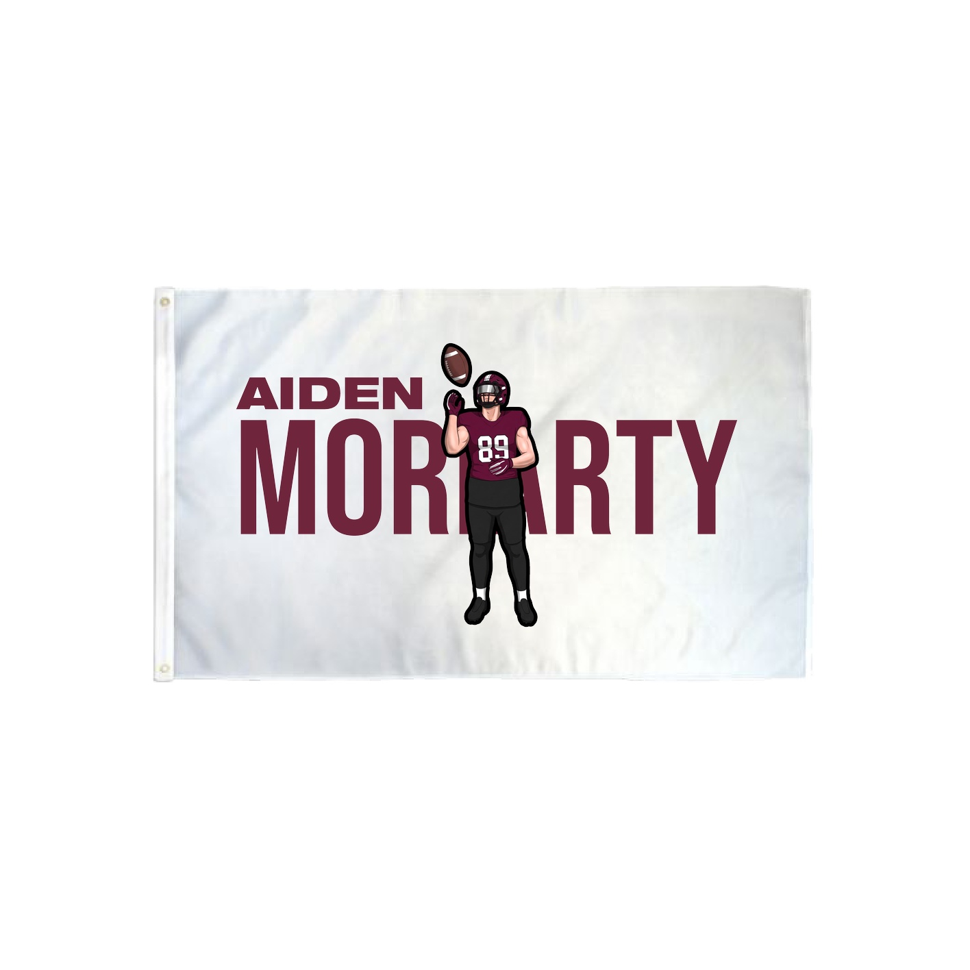 3x5 Flag — Player Name in Classic
