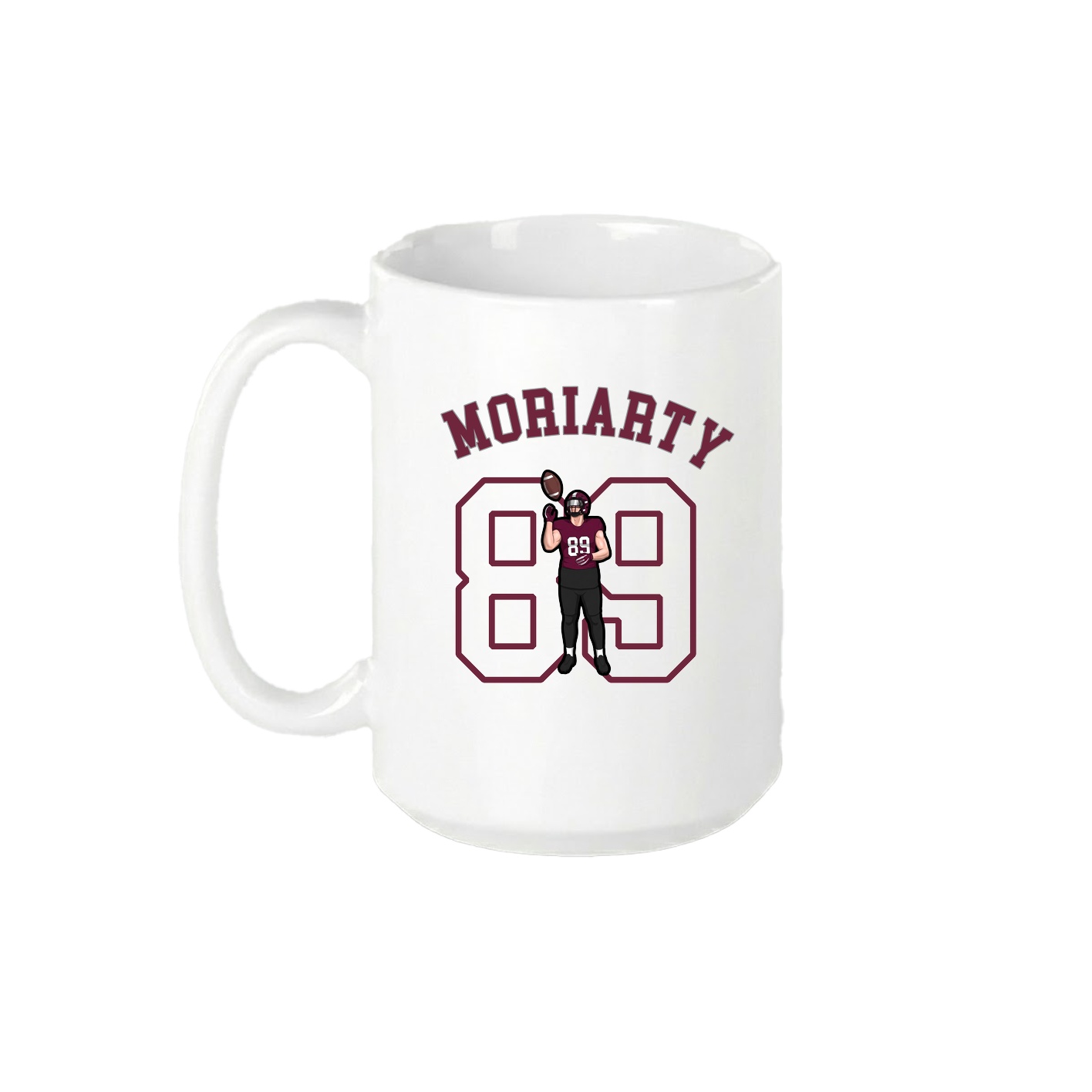 15oz Coffee Mug — Shirsey Arch in White