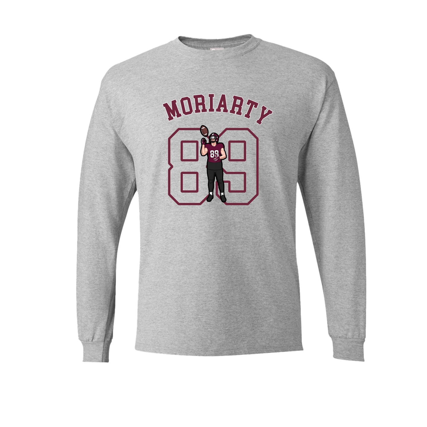 Long Sleeve Tee — Shirsey Arch in Grey