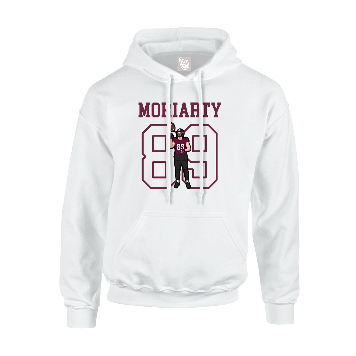 Youth Hoodie — Shirsey in White