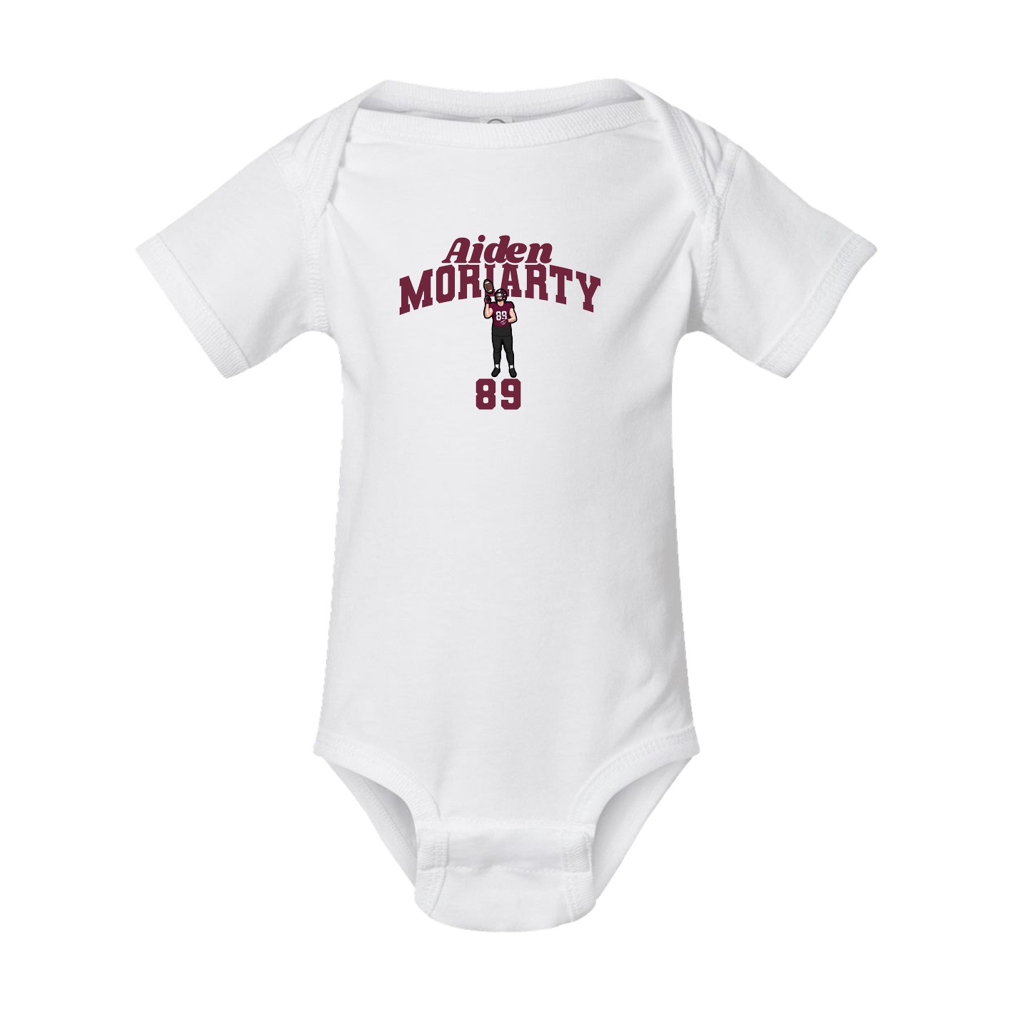 Baby Onesie — Signature Arch in White