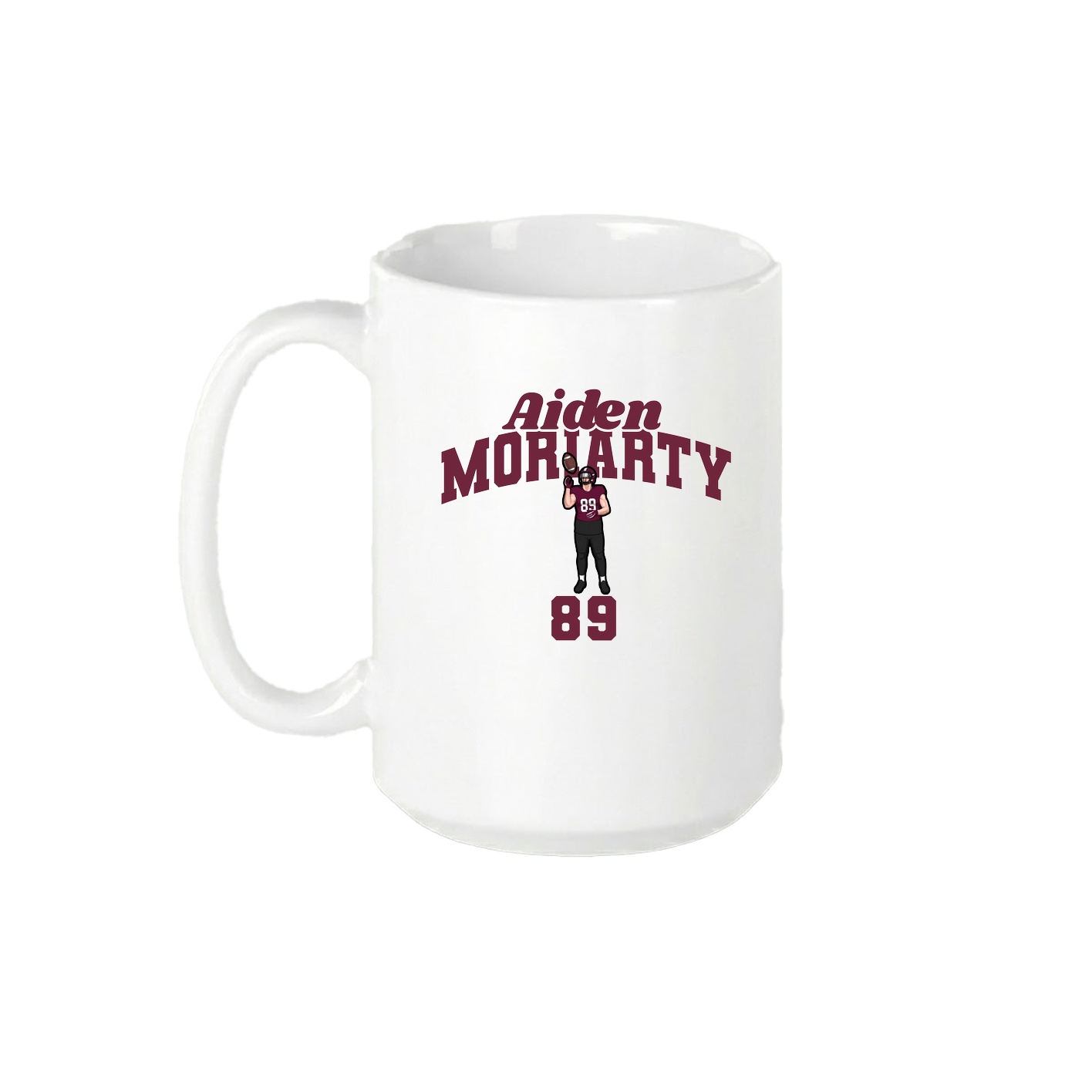 15oz Coffee Mug — Signature Arch in White