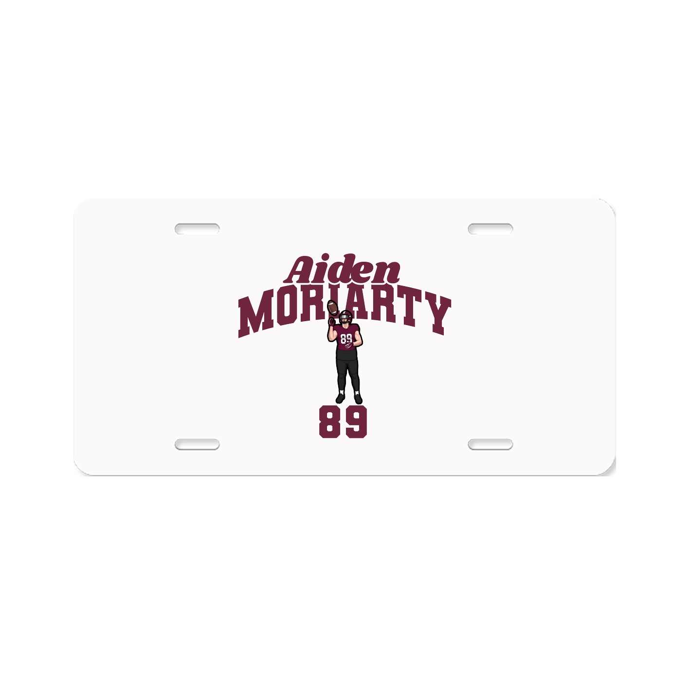 License Plate — Signature Arch in Classic