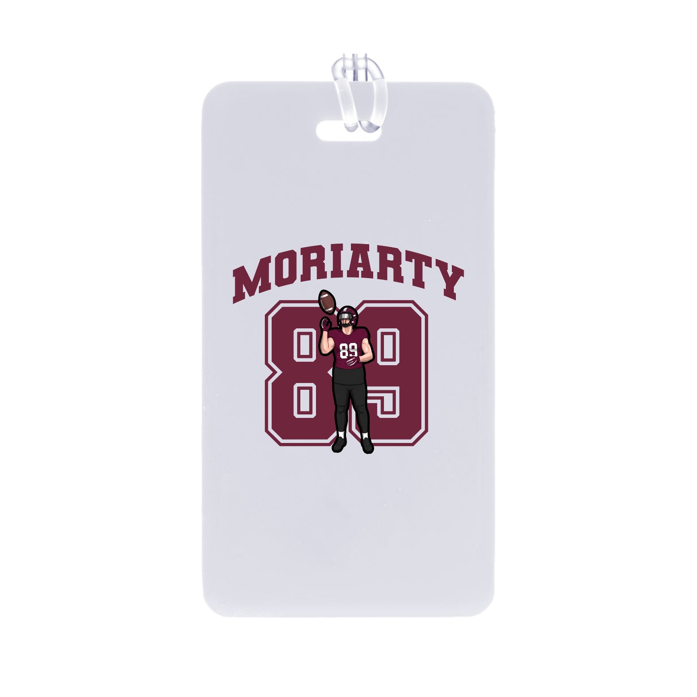 Bag Tag — Number in Classic