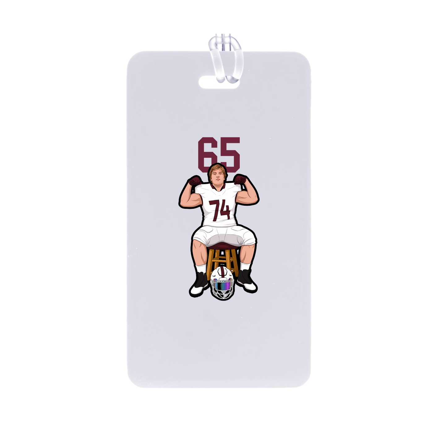 Bag Tag — Number Top in Classic