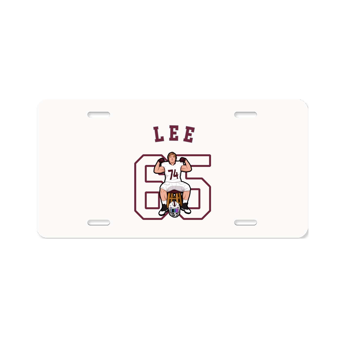 License Plate — Shirsey Arch in Classic