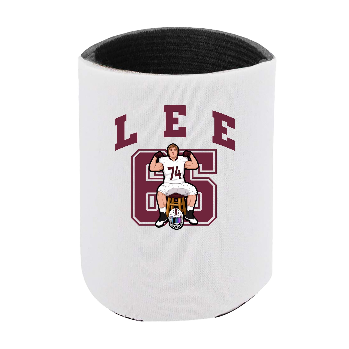 Can Holder — Number in White