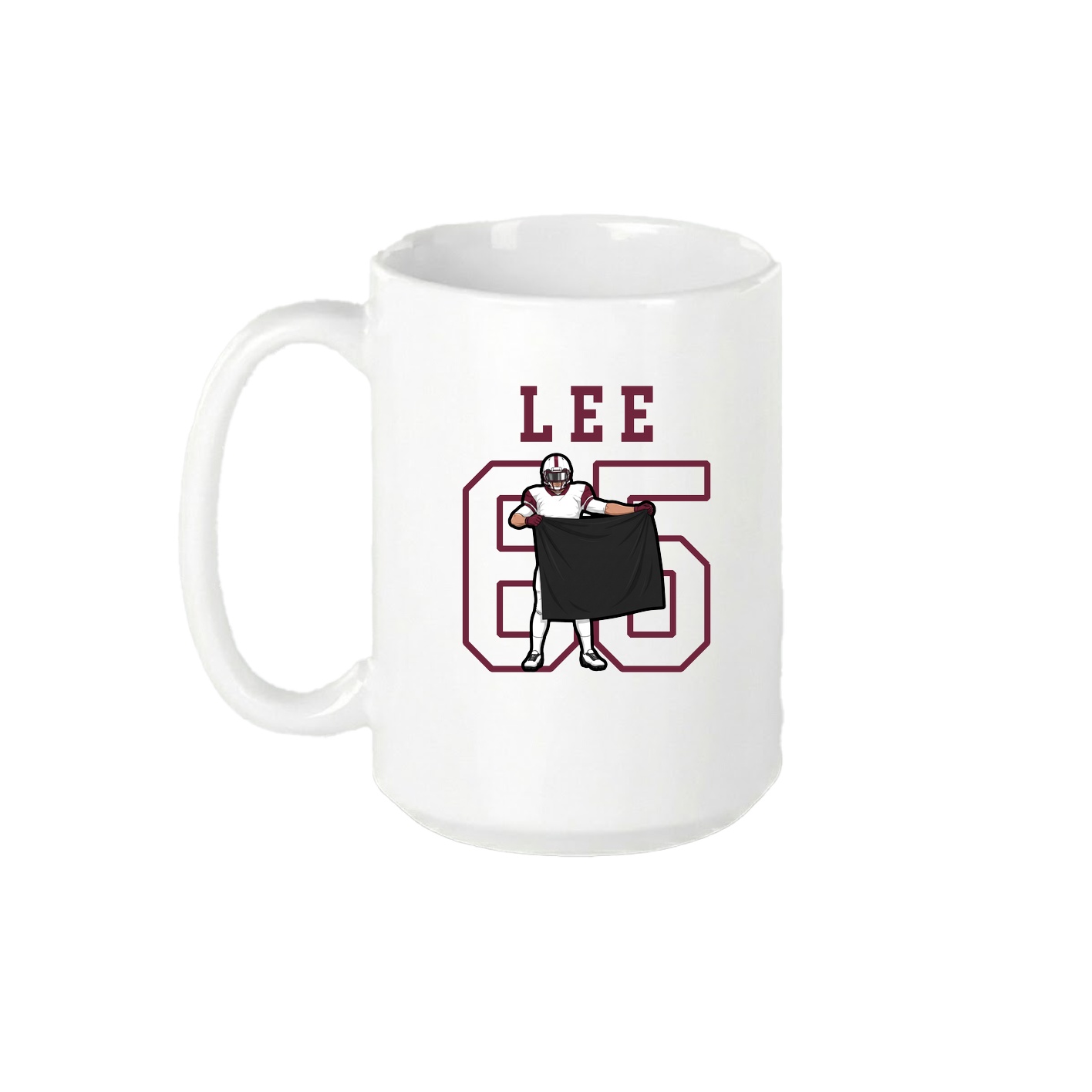 15oz Coffee Mug — Shirsey in White