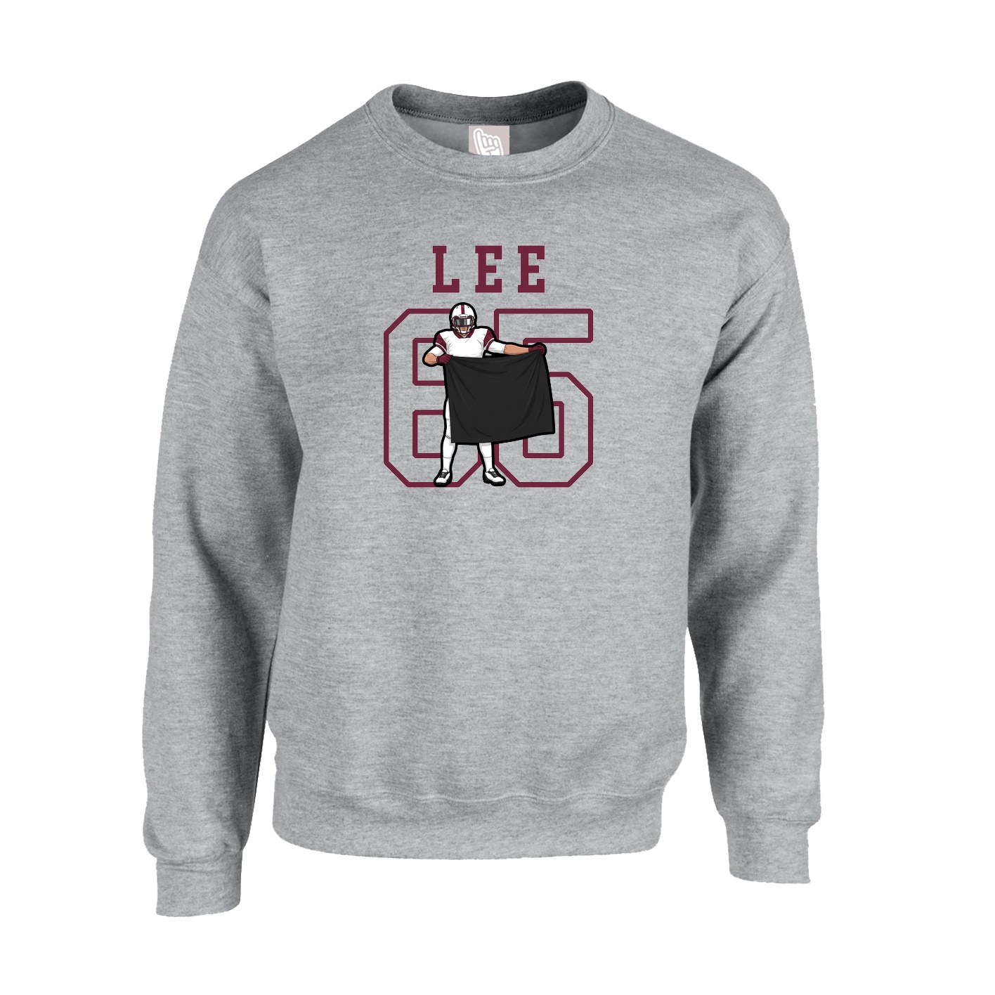 Fleece Crew — Shirsey in Grey