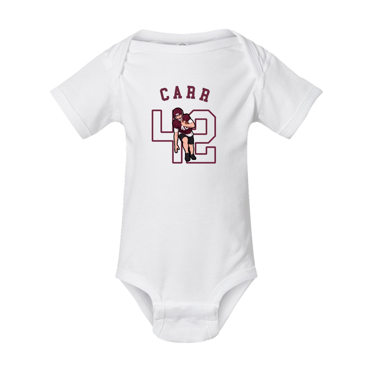Baby Onesie — Shirsey Arch in White
