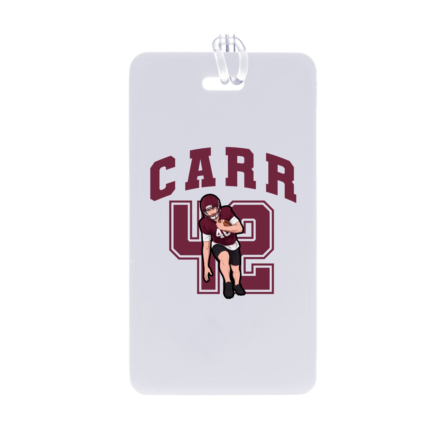 Bag Tag — Number in Classic
