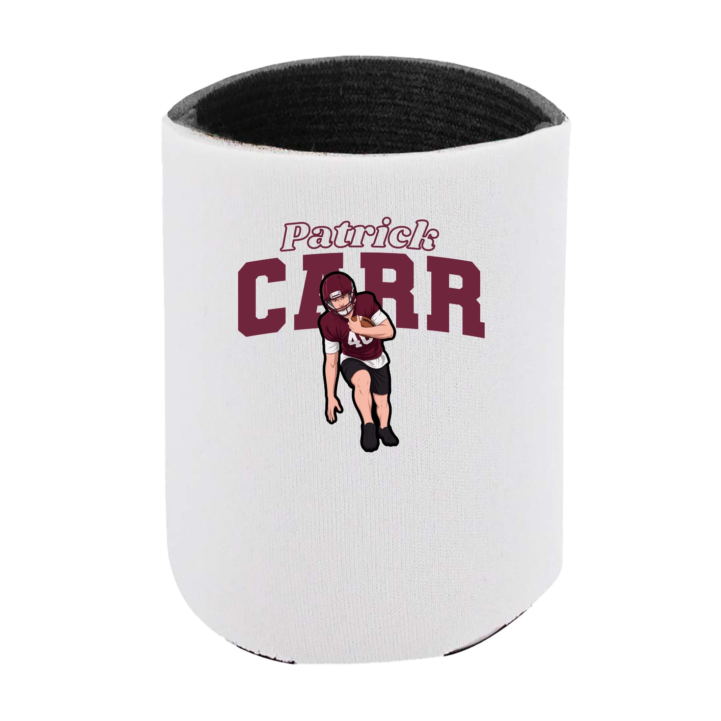 Can Holder — Name Arch in White