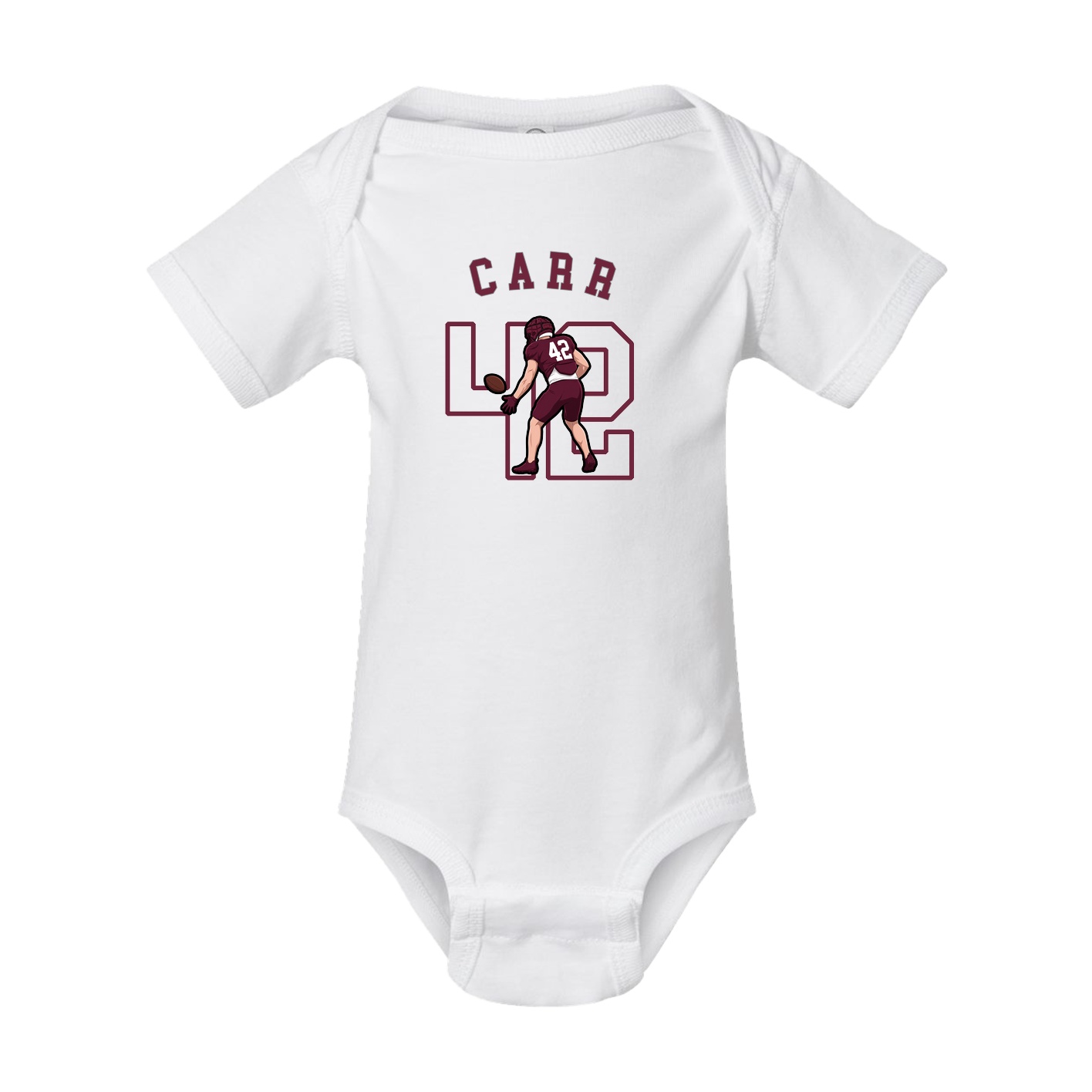 Baby Onesie — Shirsey Arch in White