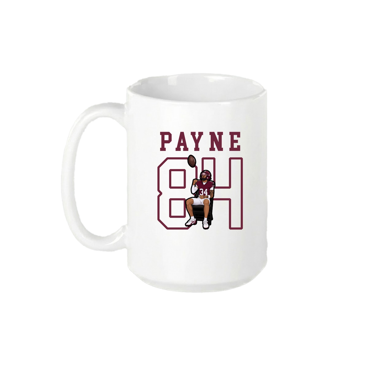 15oz Coffee Mug — Shirsey in White