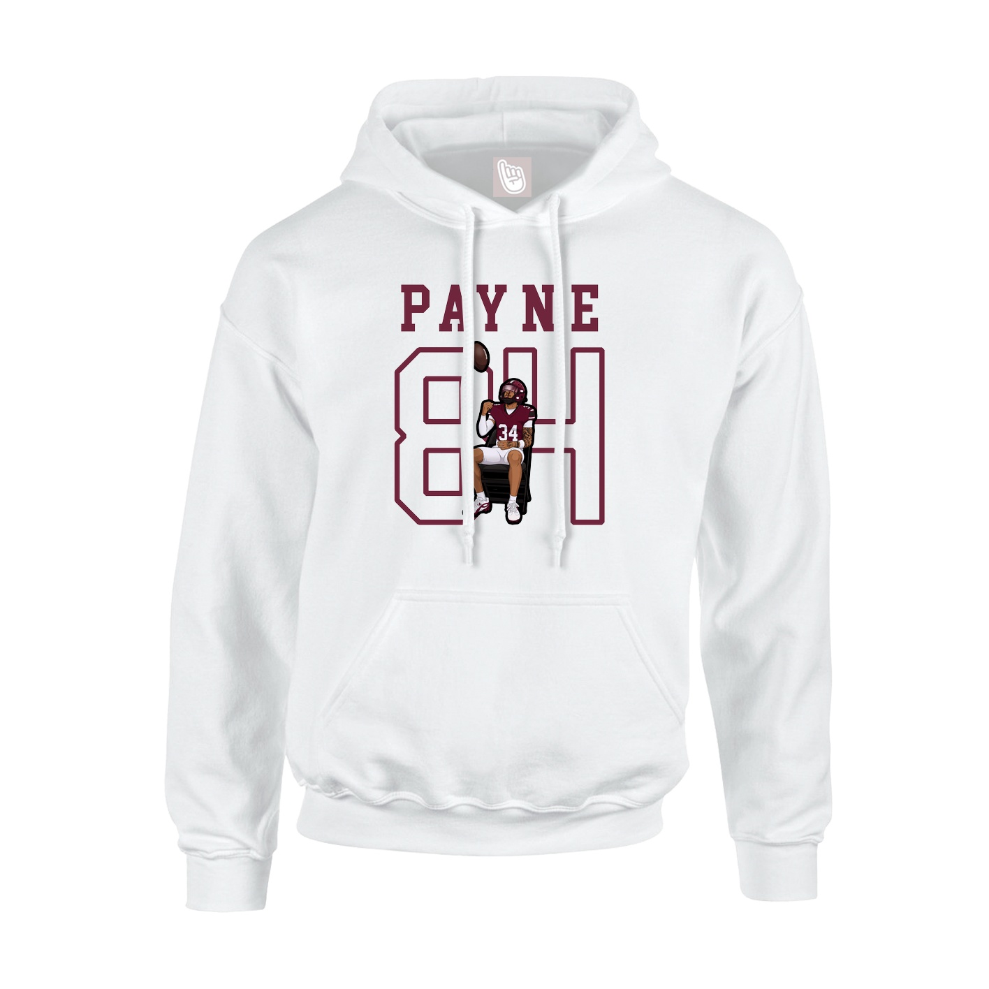 Youth Hoodie — Shirsey in White