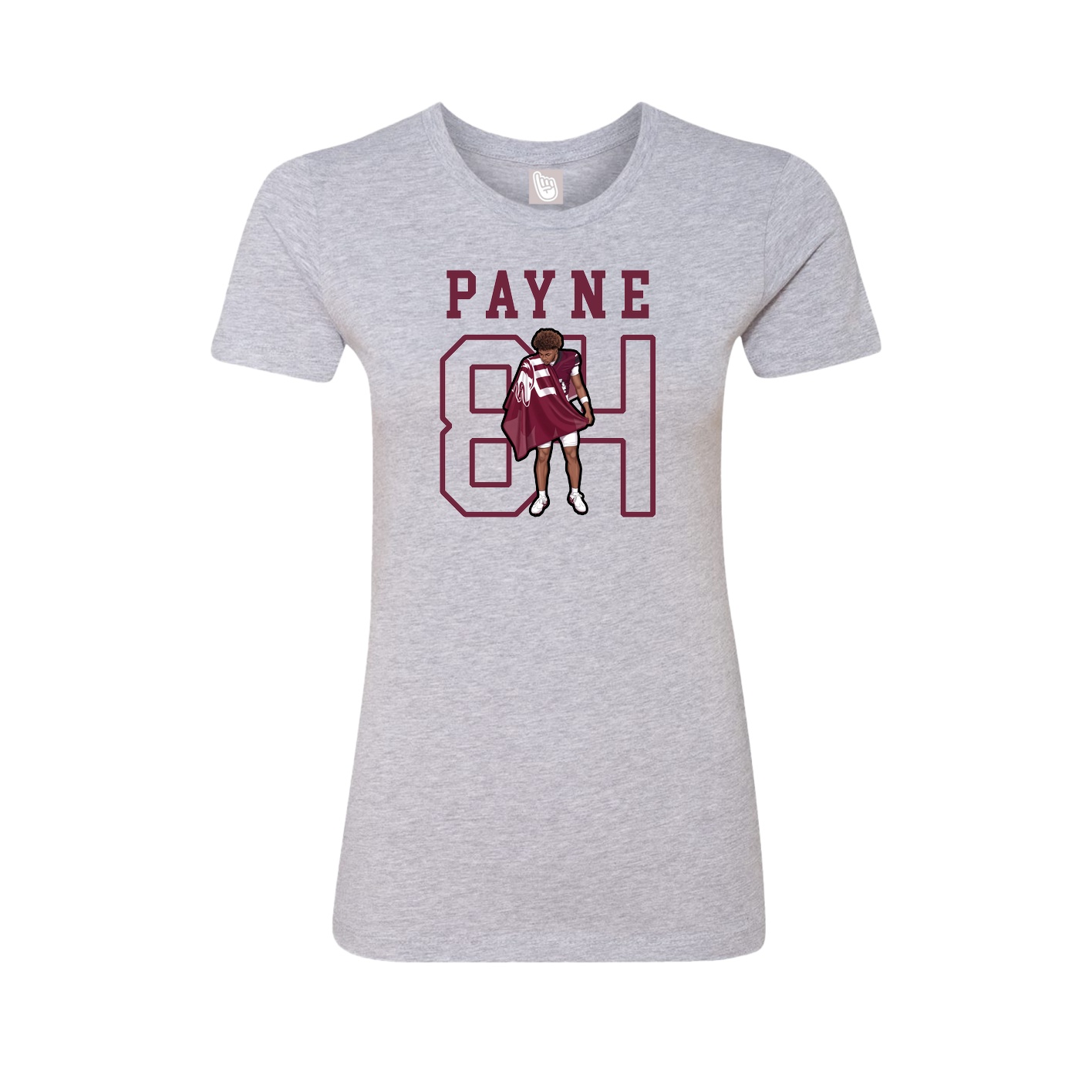 Fitted Women's Tee — Shirsey in Grey