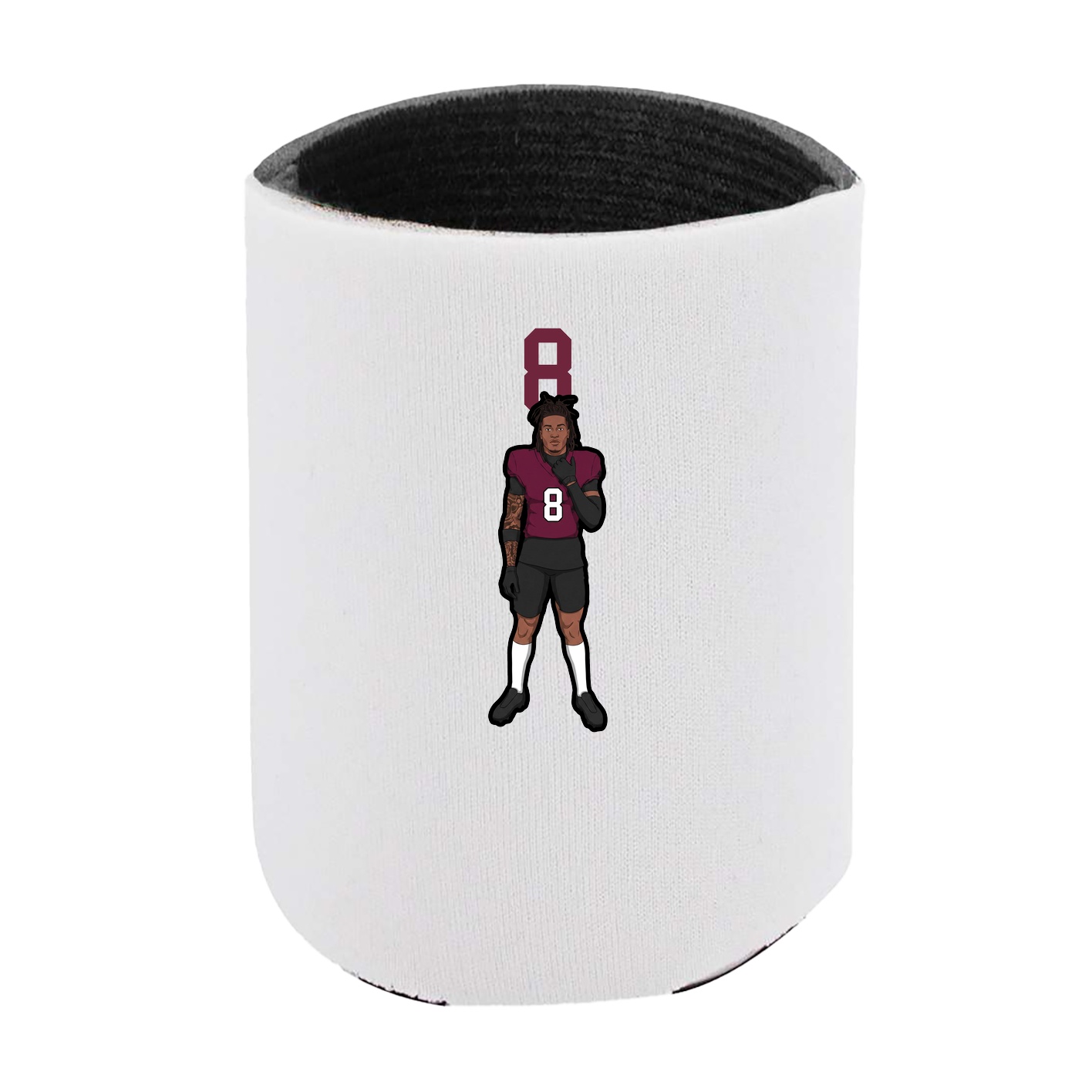 Can Holder — Number Top in White