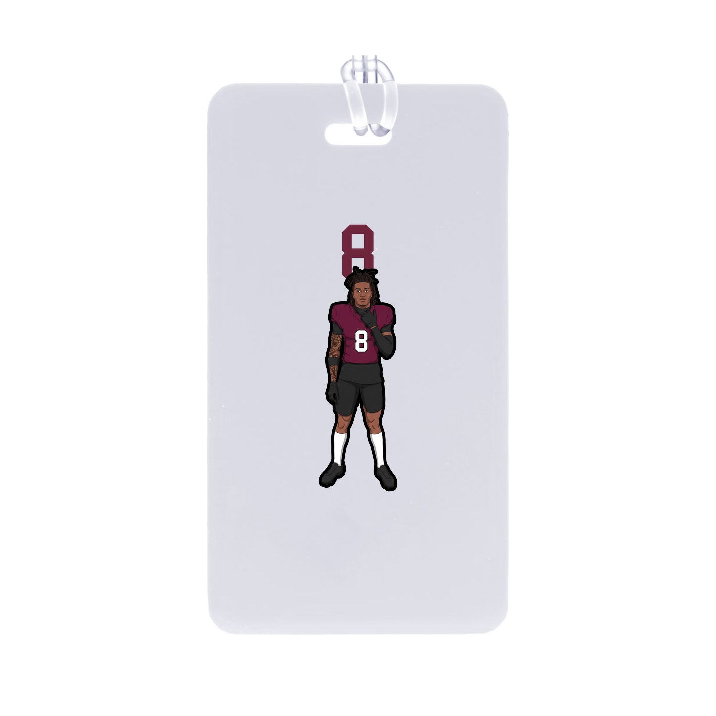 Bag Tag — Number Top in Classic