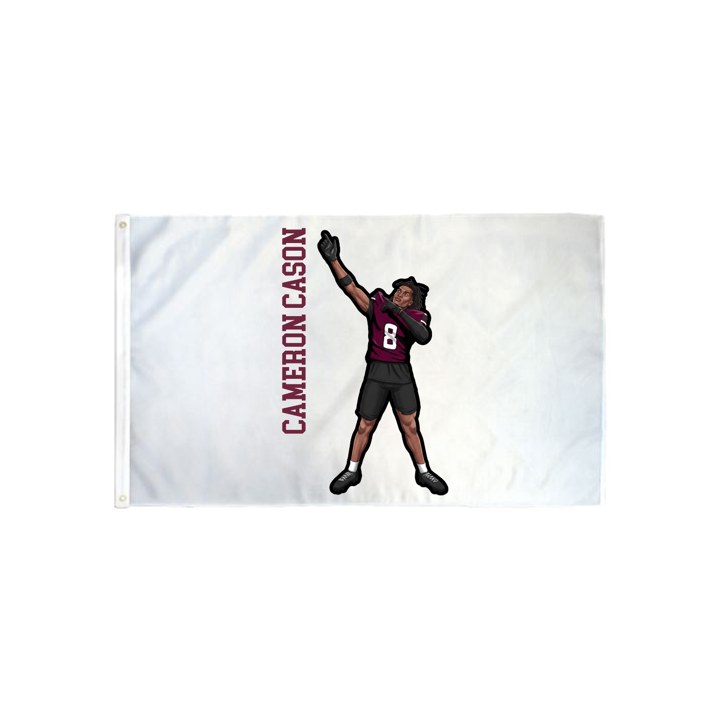3x5 Flag — Name Vertical in Classic