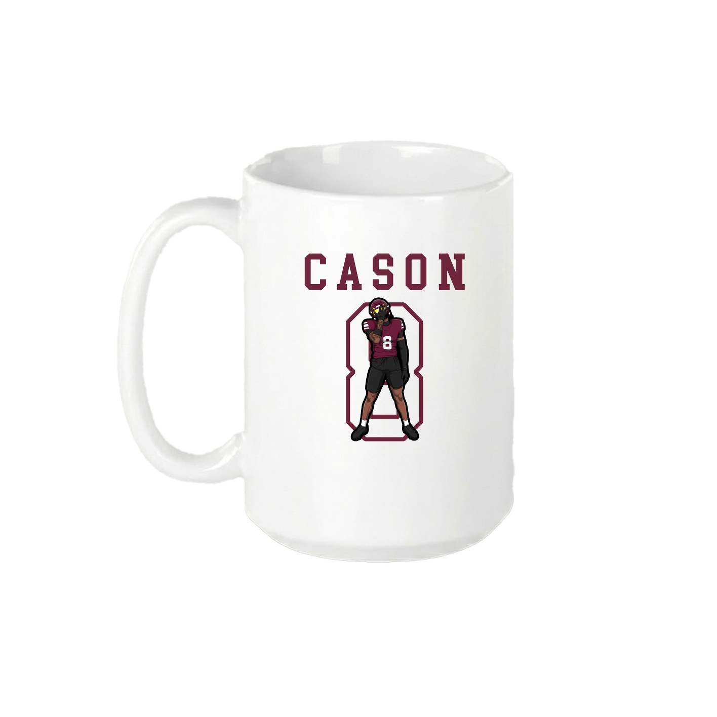 15oz Coffee Mug — Shirsey in White