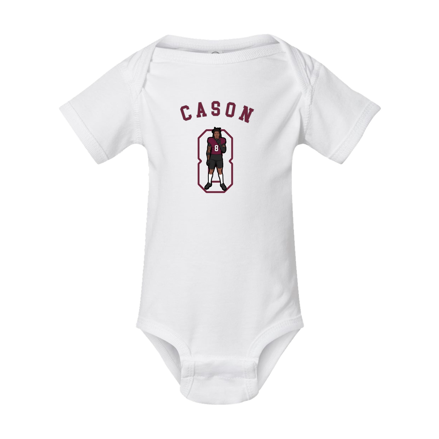Baby Onesie — Shirsey Arch in White
