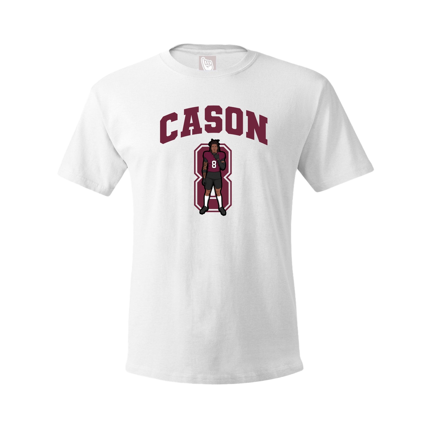 Tee — Number in White