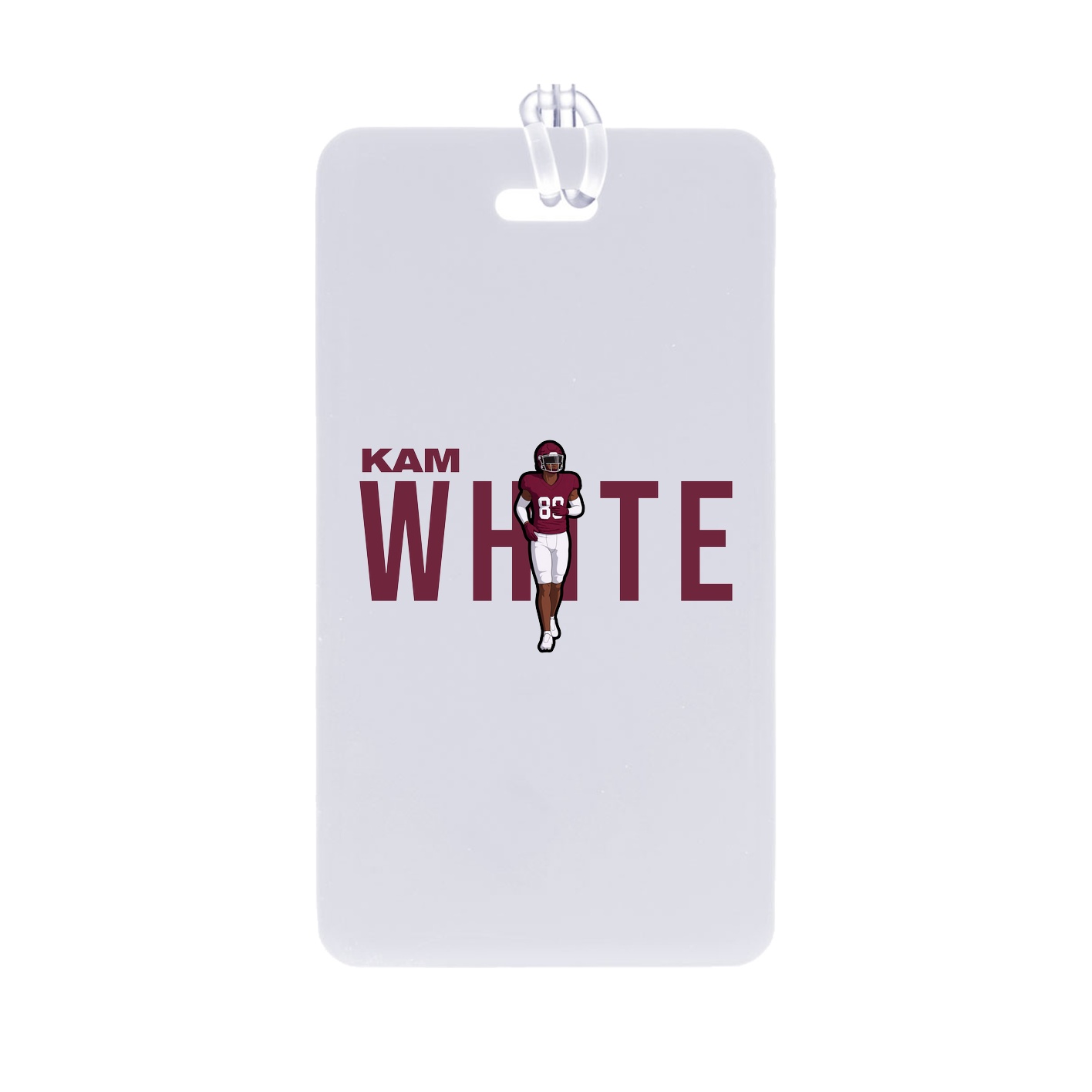 Bag Tag — Player Name in Classic